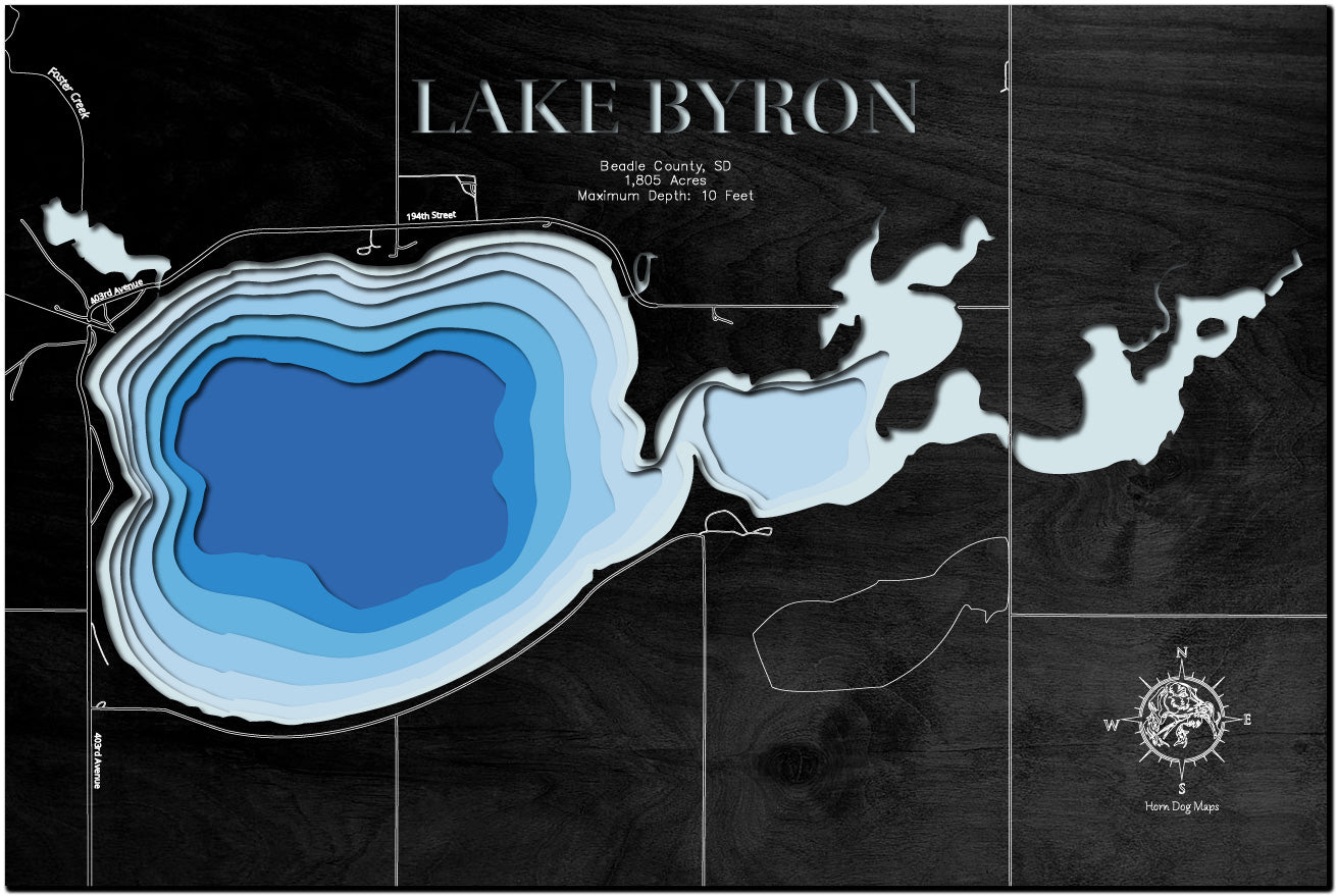 Lake Byron in Beadle County, SD