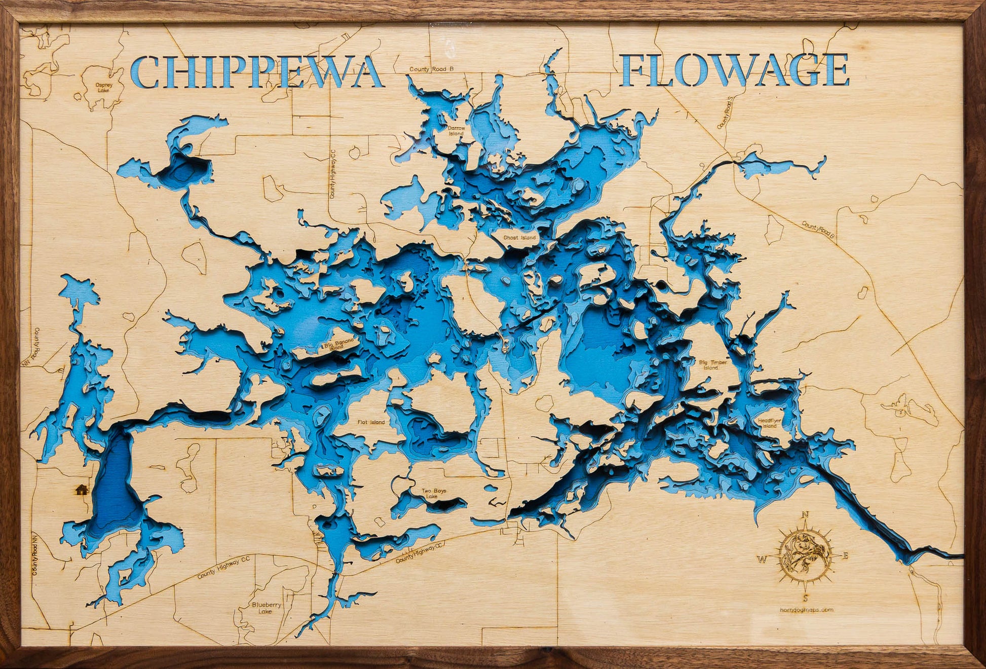 Chippewa Flowage in Sawyer County, WI