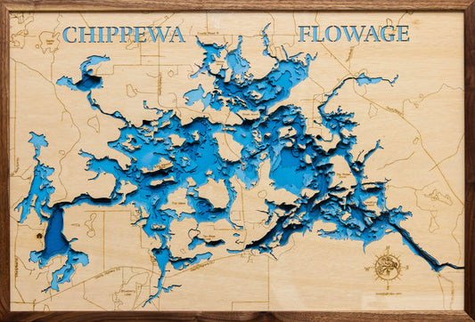 Chippewa Flowage in Sawyer County, WI