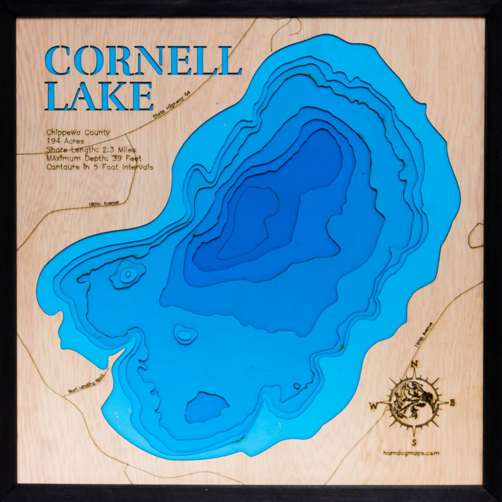 Cornell Lake in Chippewa County, WI