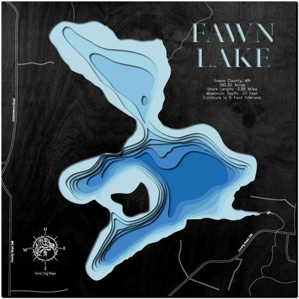 Fawn Lake in Itasca County, MN