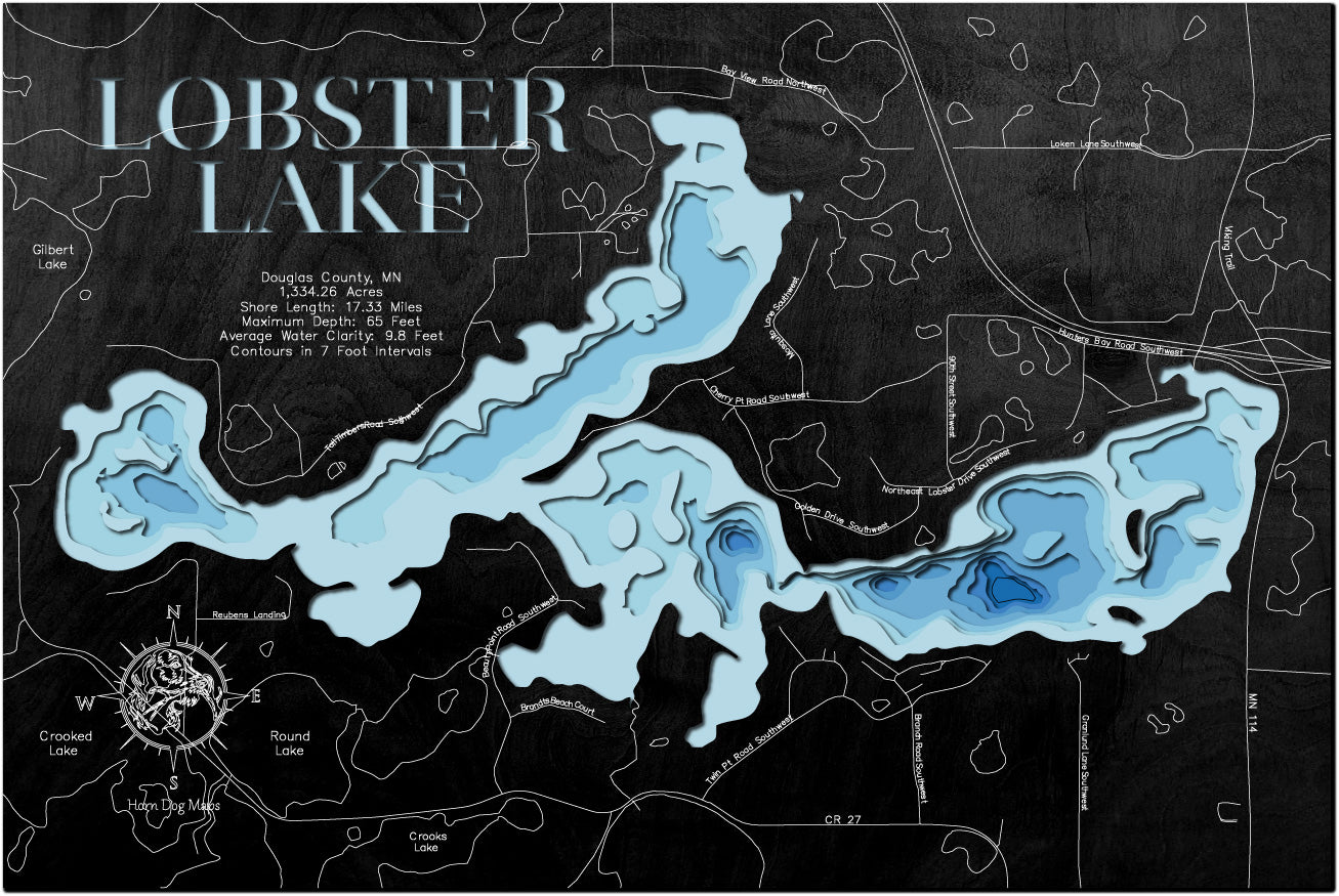 Lobster Lake in Douglas County, MN