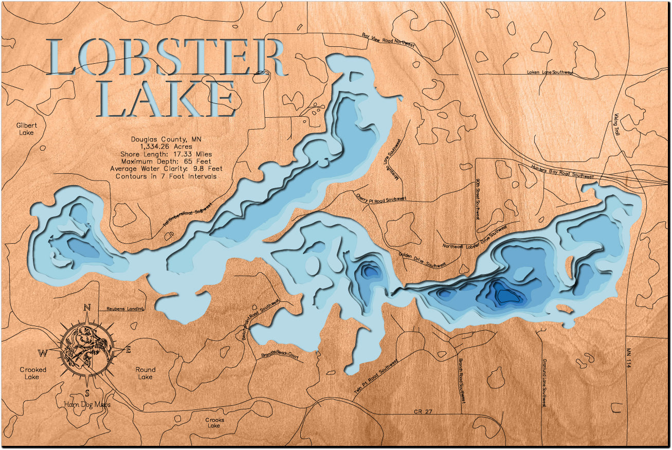 Lobster Lake in Douglas County, MN