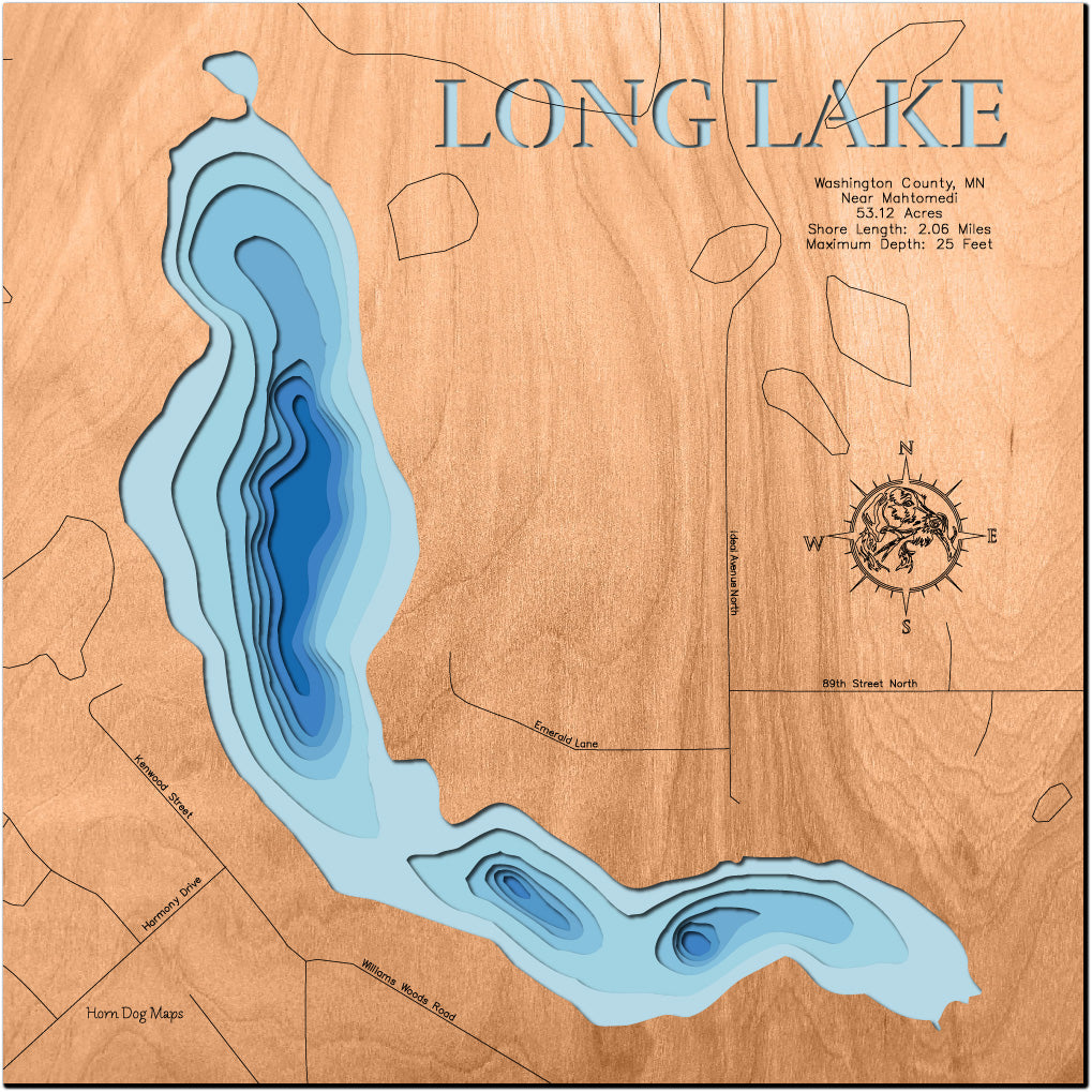 Long Lake in Washington County, MN, Near Mahtomedi