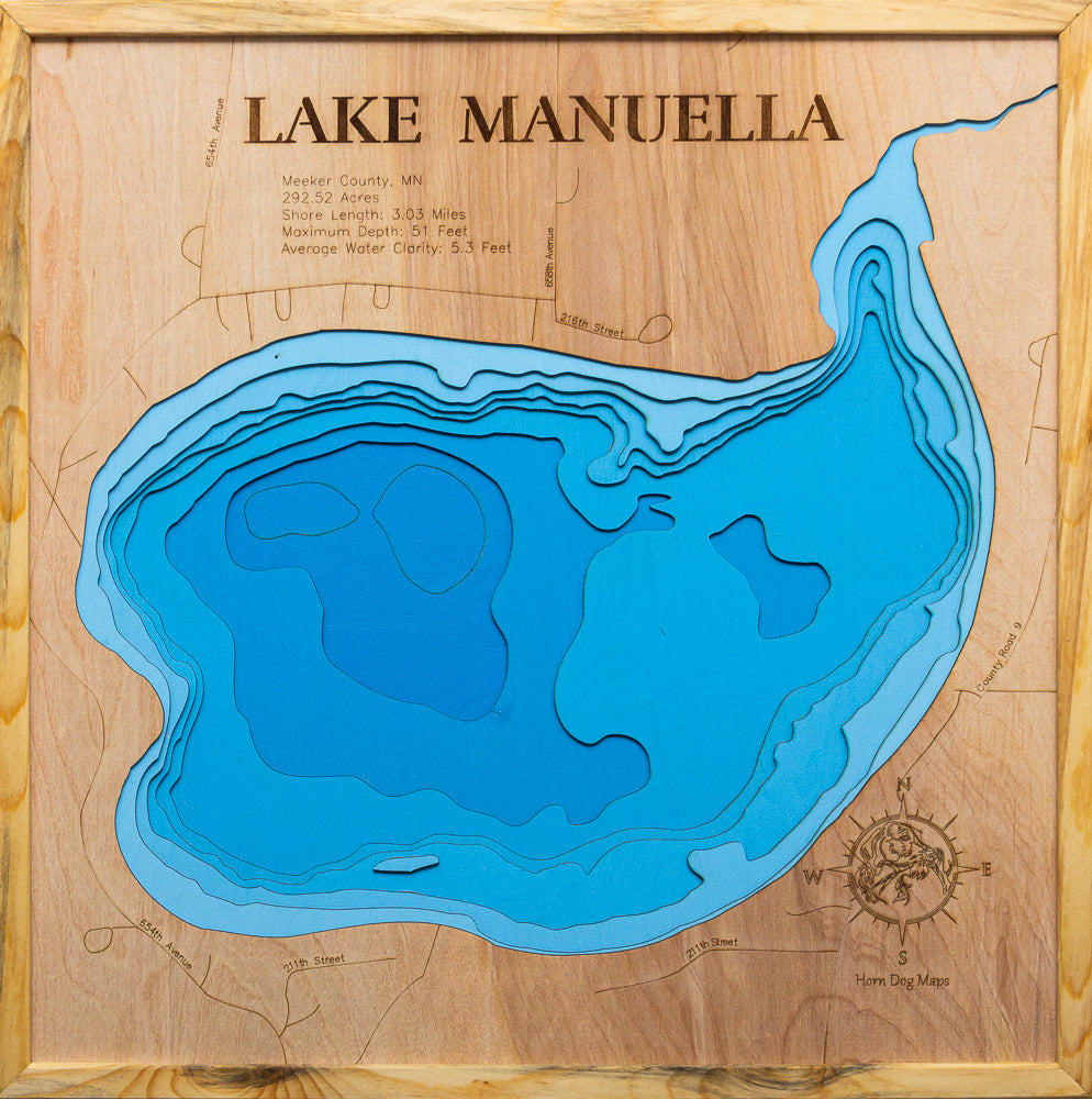 Manuella Lake in Meeker County, MN
