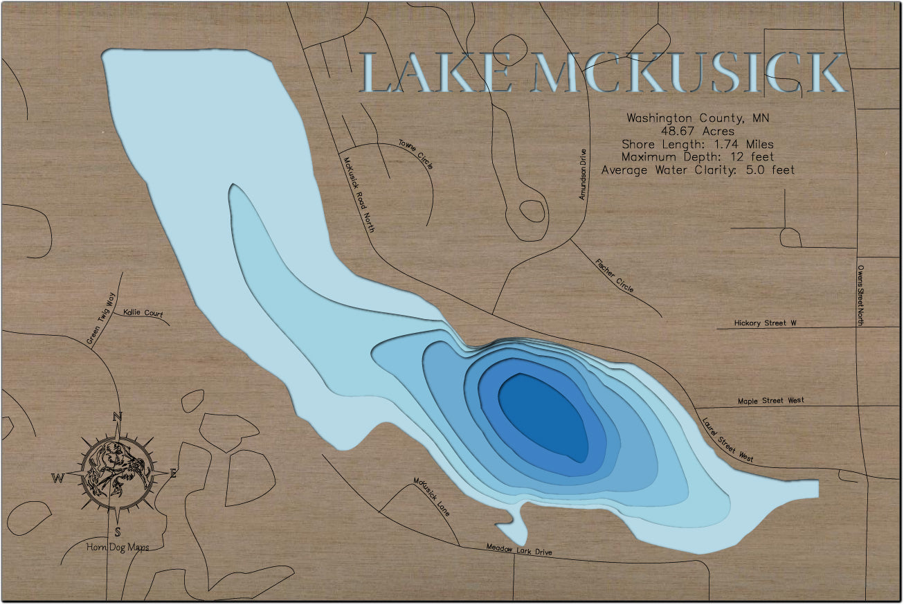 Lake McKusick in Washington County, MN