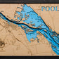 Pool 4 of the Mississippi River in Wabasha County, MN and Buffalo County, WI
