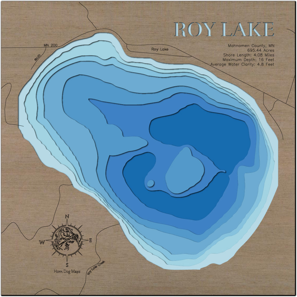 Roy Lake in Mahnomen County, MN