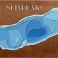 Slim Lake in Washburn County, WI