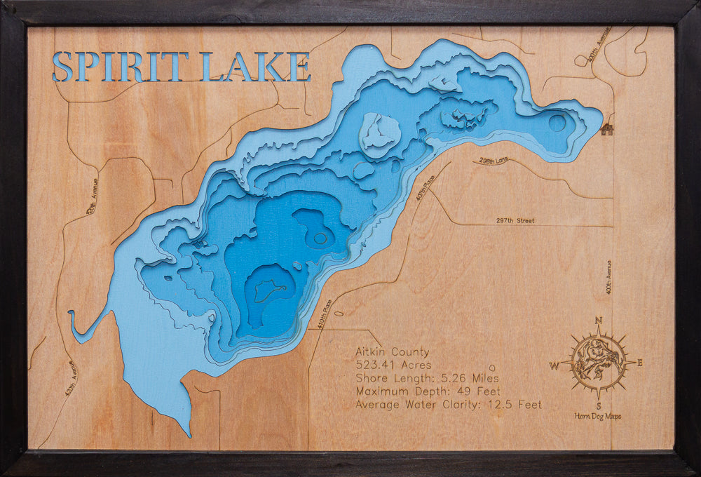Spirit Lake in Aitkin County, MN