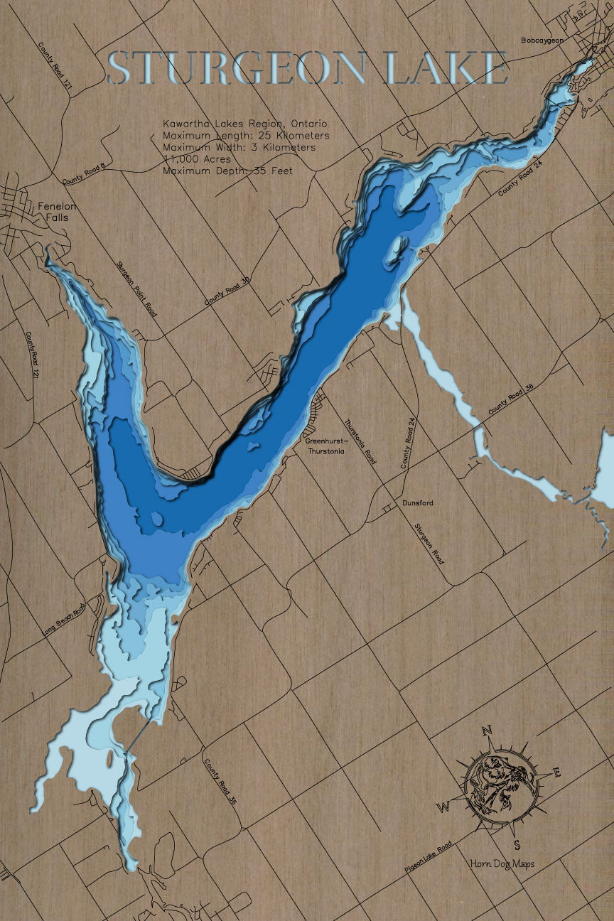 Sturgeon Lake in the Kawarthas Region, Ontario