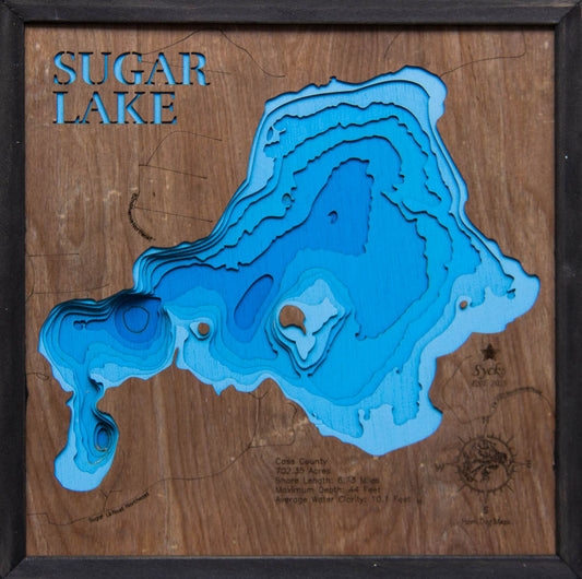 Sugar Lake in Cass County, MN