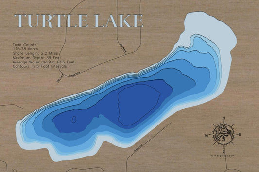 Turtle Lake in Todd County, MN